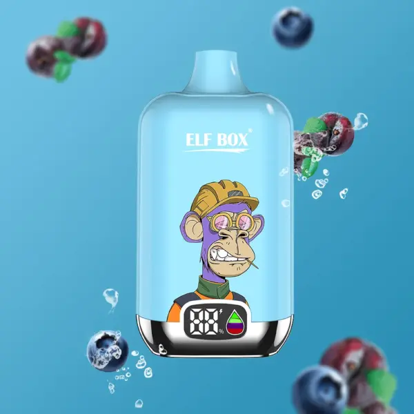 ブルーベリーサワーラズベリー フレーバー（ニコチンベイプ5%）｜ELF BOX