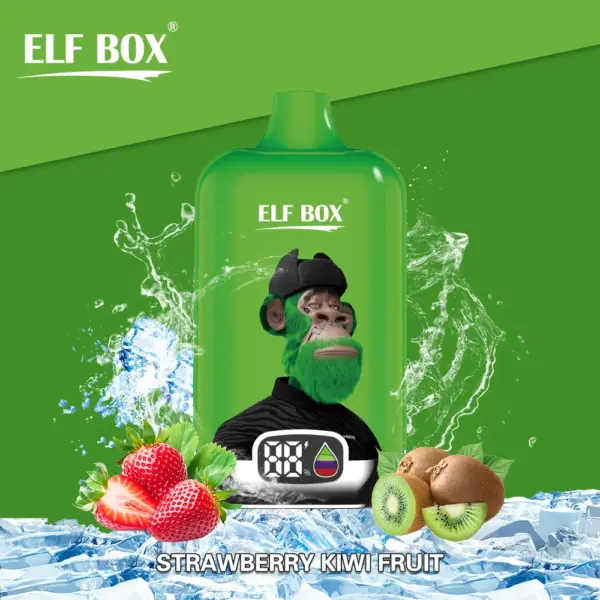 ストロベリーキウイフルーツ フレーバー（ニコチンベイプ5%）｜ELF BOX